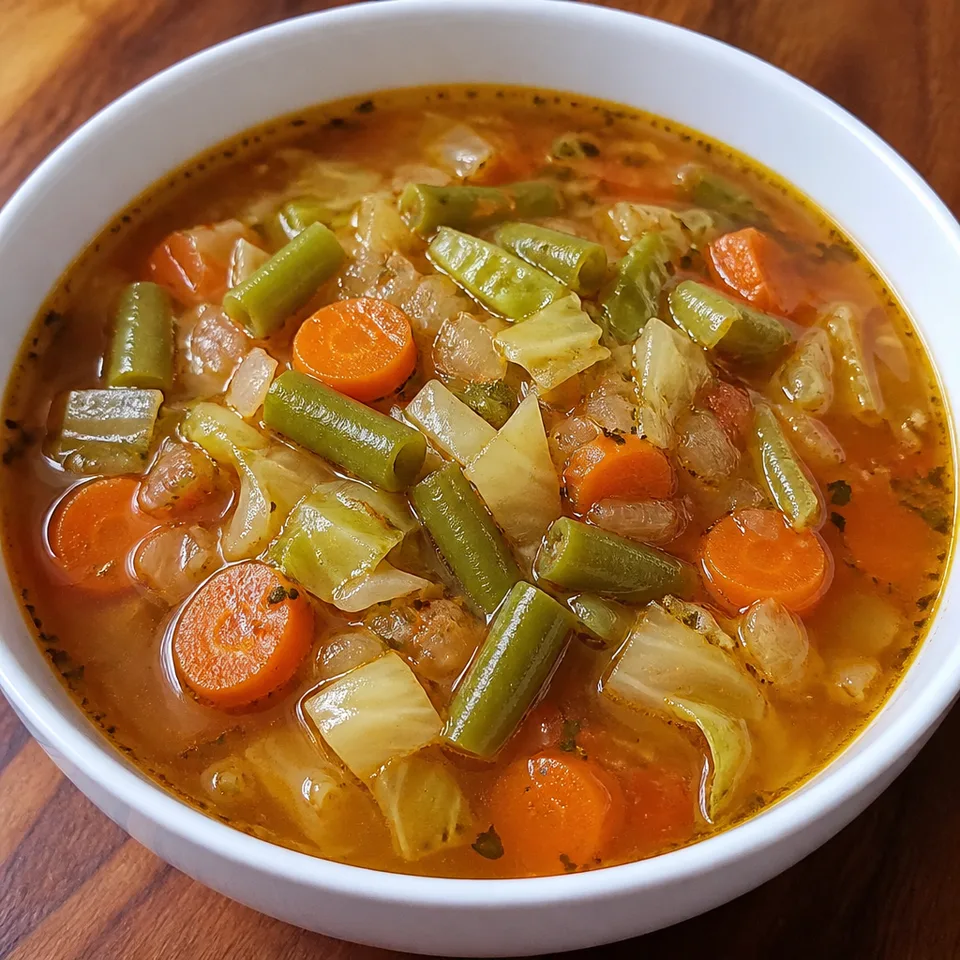 Garden Vegetable Soup — serving inspiration