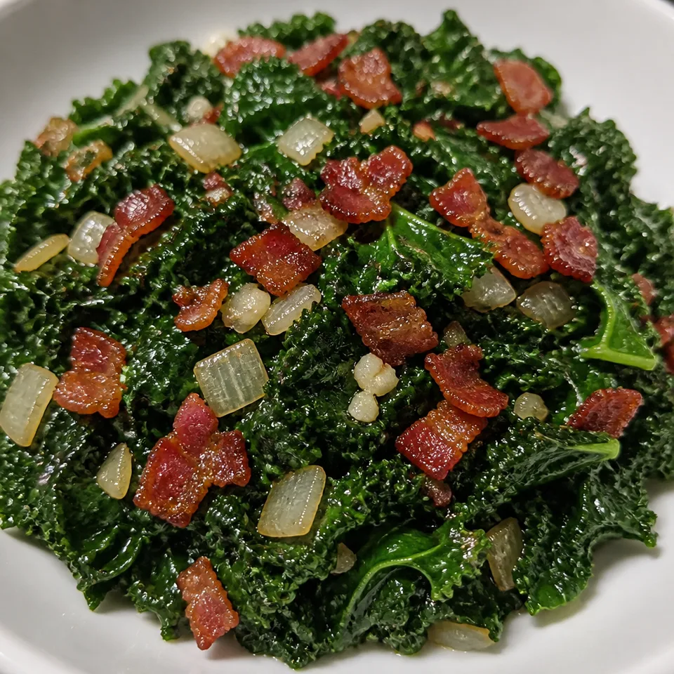 Garlic Bacon Kale Recipe (How to Cook Kale) — serving inspiration