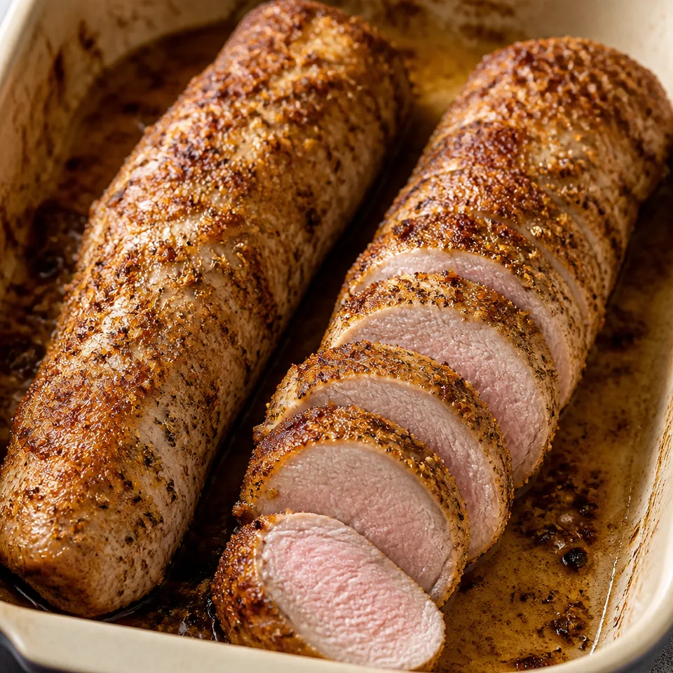 Garlic Brown Sugar Roasted Pork Tenderloin — serving inspiration