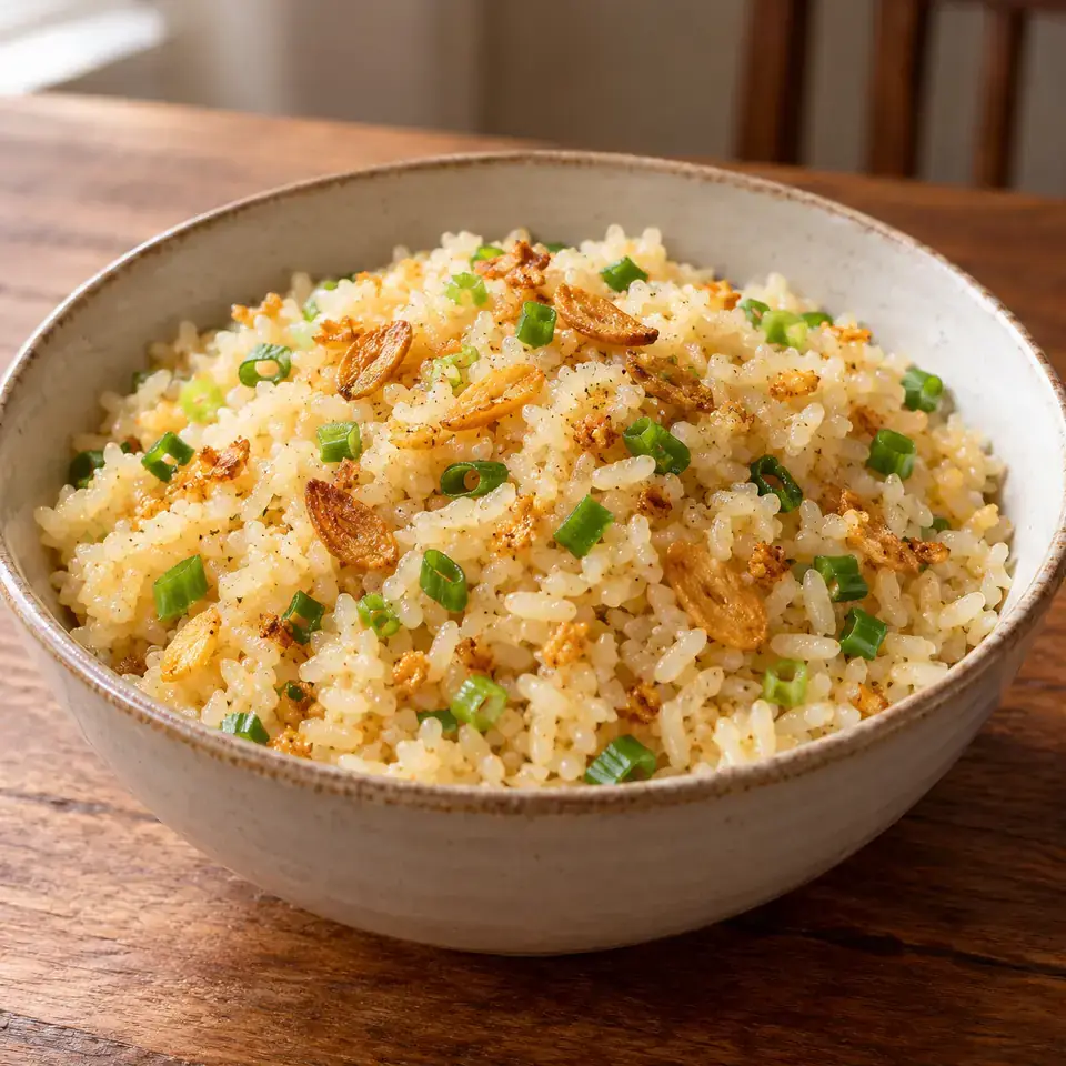 Garlic Butter Rice — serving inspiration