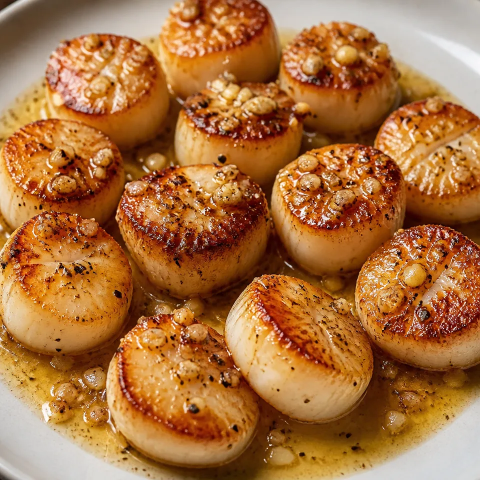 Garlic Butter Seared Scallops (Low-carb, Keto) — serving inspiration