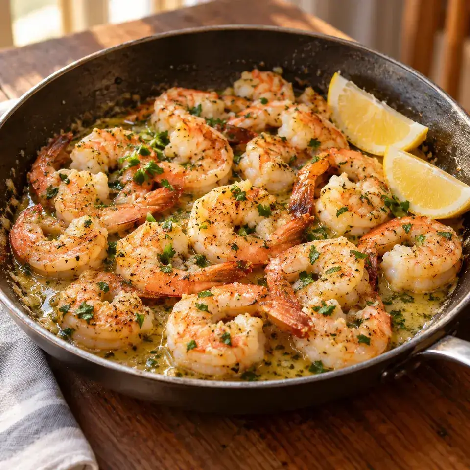 Garlic Butter Shrimp — serving inspiration