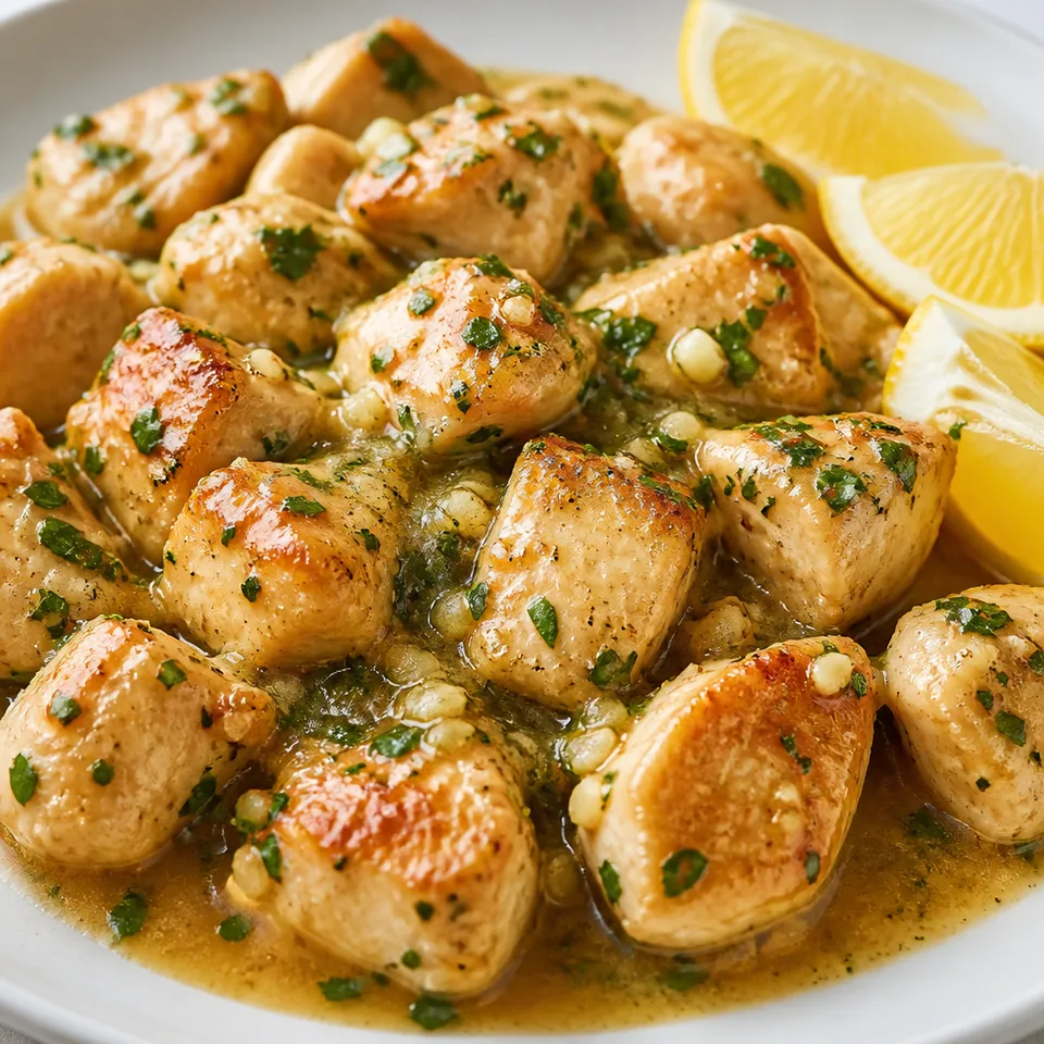 Garlic Chicken — serving inspiration