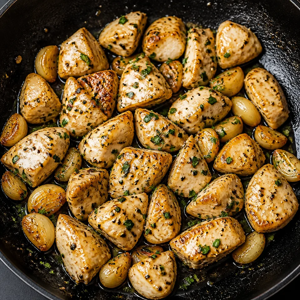 Garlic Chicken Bites — serving inspiration