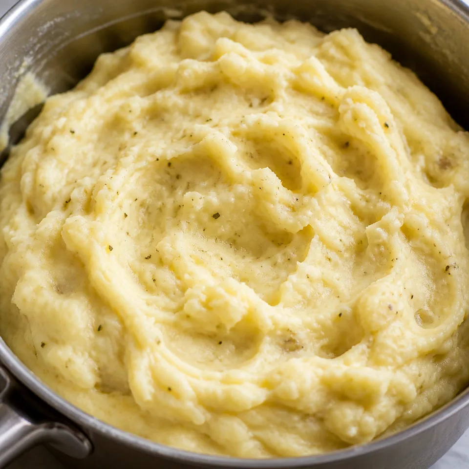 Garlic Mashed Potatoes — serving inspiration
