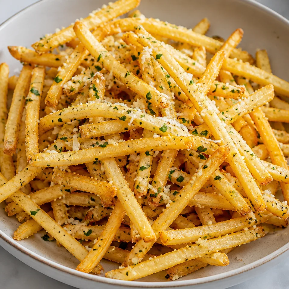 Garlic Parmesan French Fries — serving inspiration