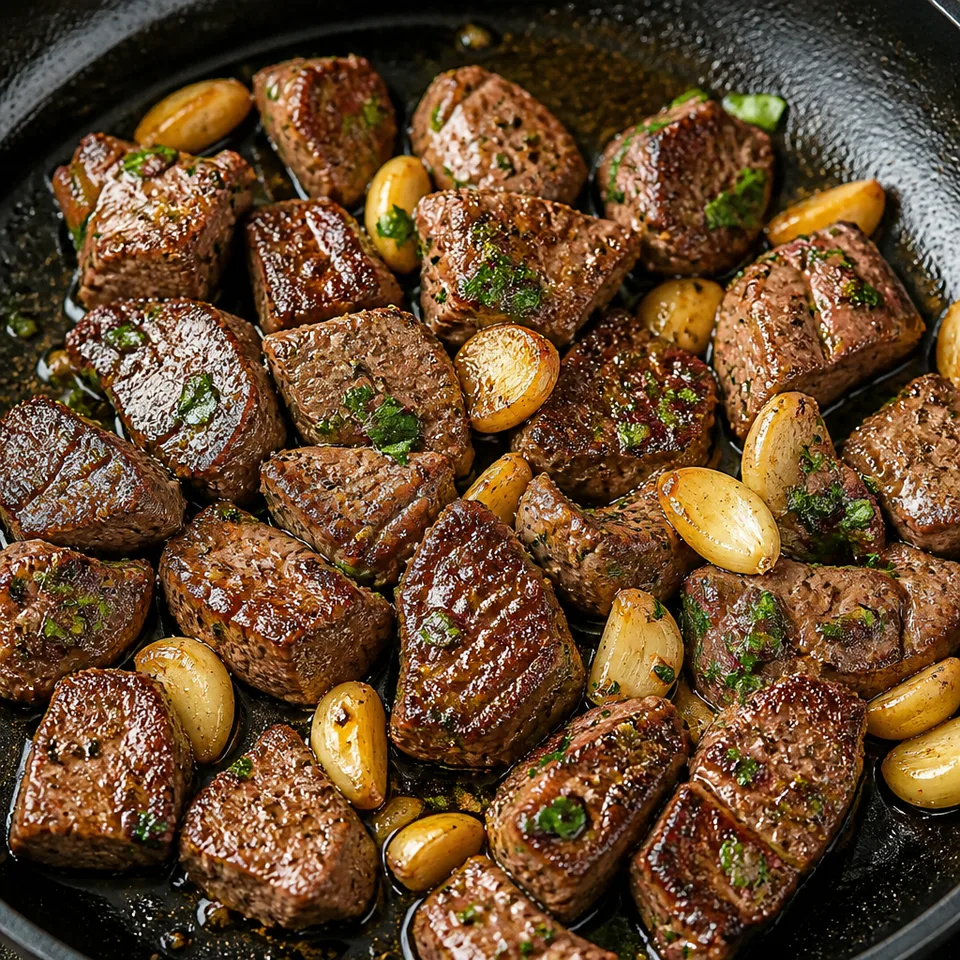 Garlic Steak Skillet — serving inspiration