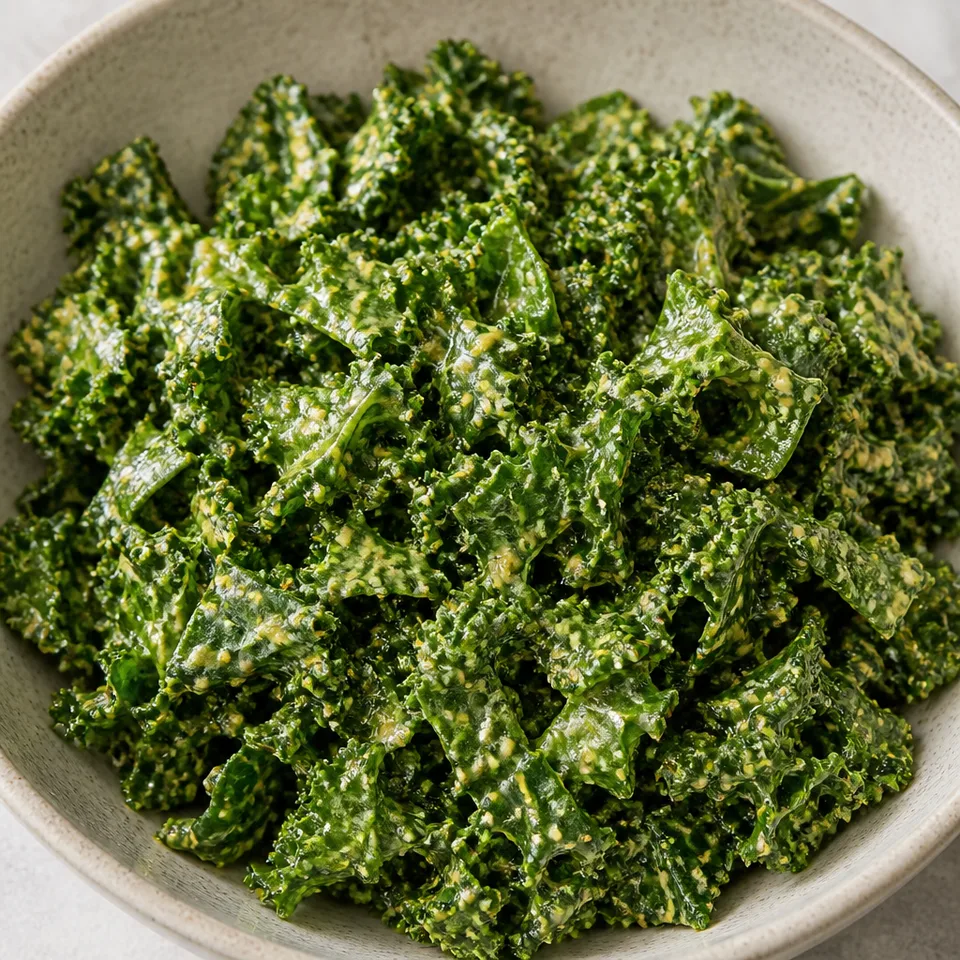Garlicky Kale Salad — serving inspiration