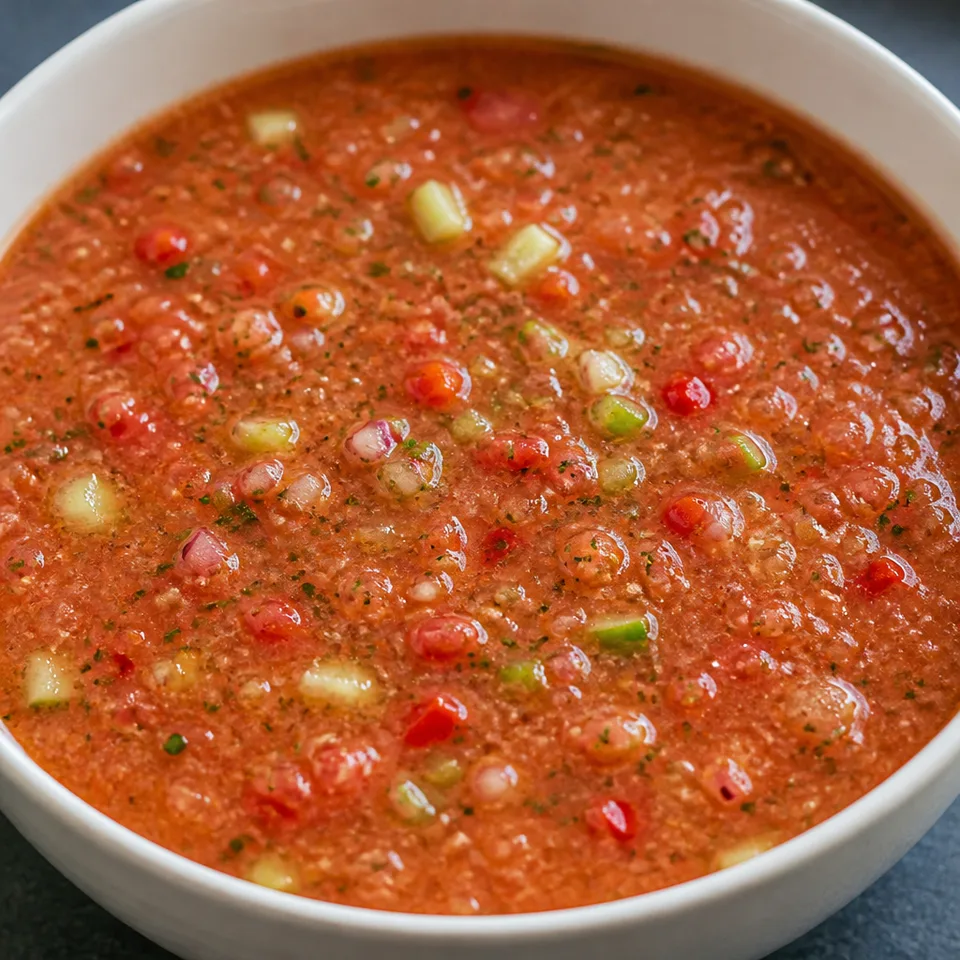 Gazpacho Soup Recipe — serving inspiration