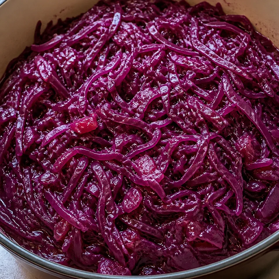 German Red Cabbage — serving inspiration