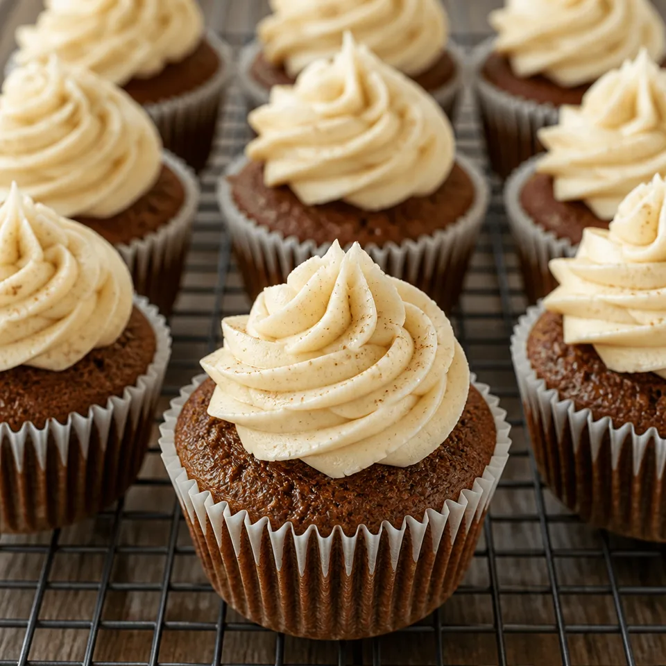 Gingerbread Cupcakes Recipe — serving inspiration
