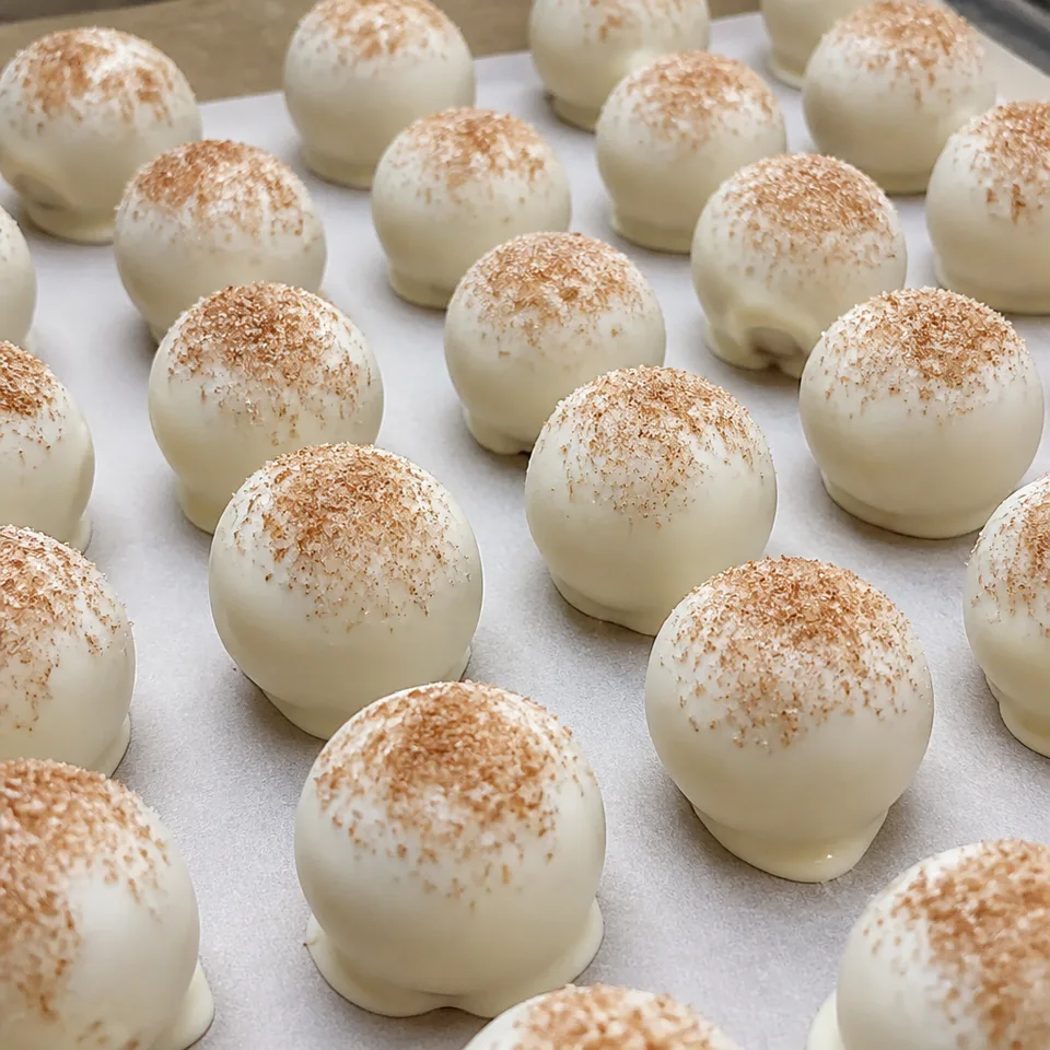 Gingerbread Truffles — serving inspiration