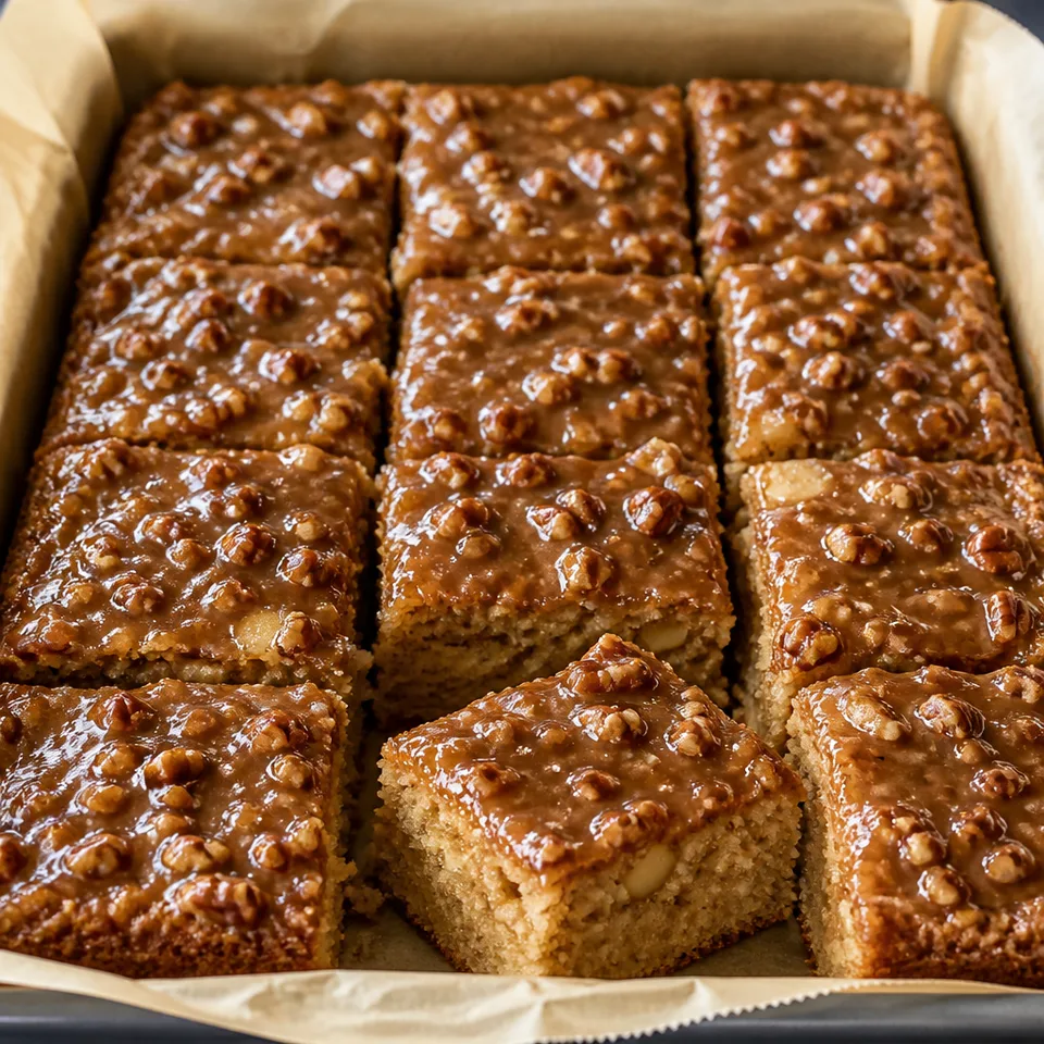Glazed Maple Apple Cake — serving inspiration