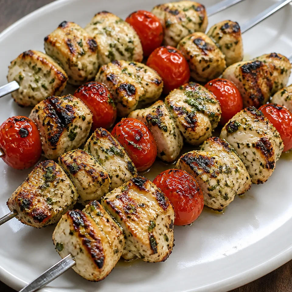 Greek Chicken Kebab Recipe — serving inspiration