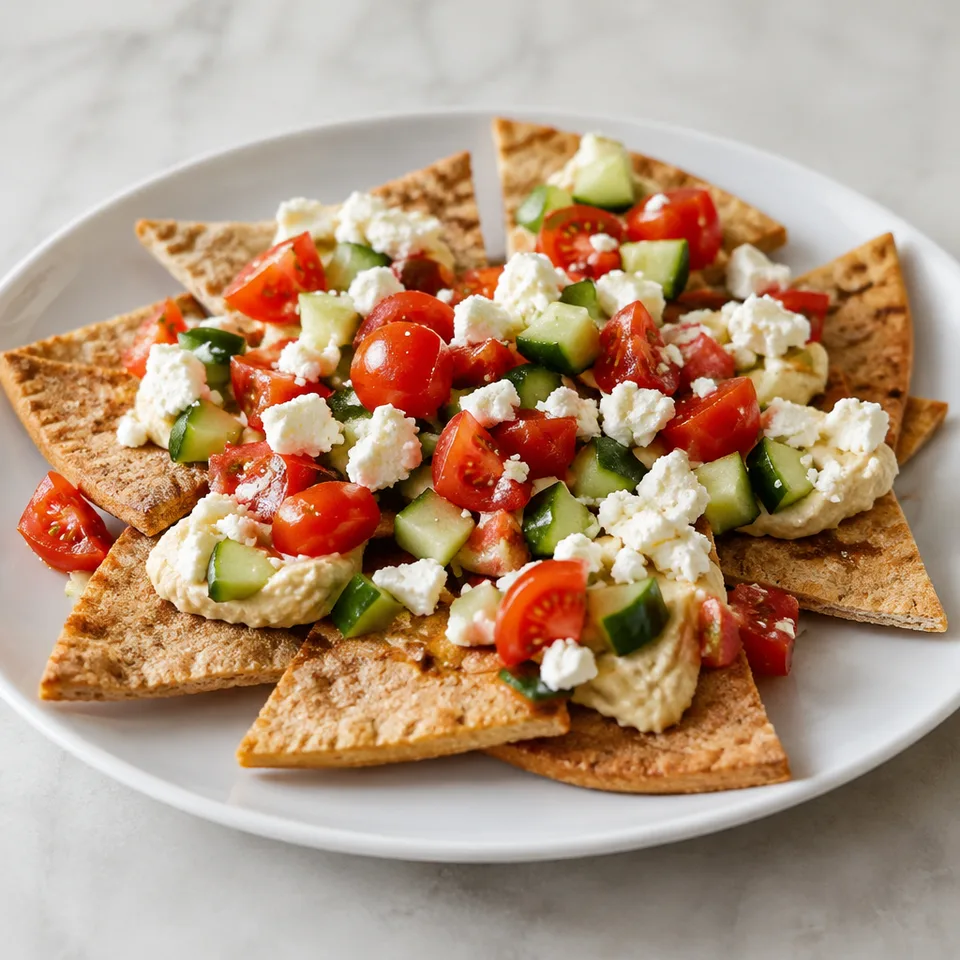 Greek Nachos — serving inspiration