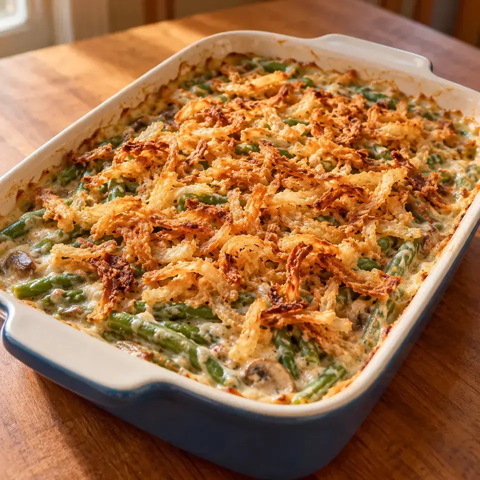 Green Bean Casserole — serving inspiration