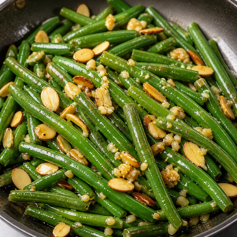 Green Beans Almondine (10 Minutes!) — serving inspiration