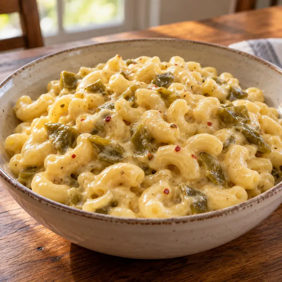 Green Chile Mac and Cheese — serving inspiration