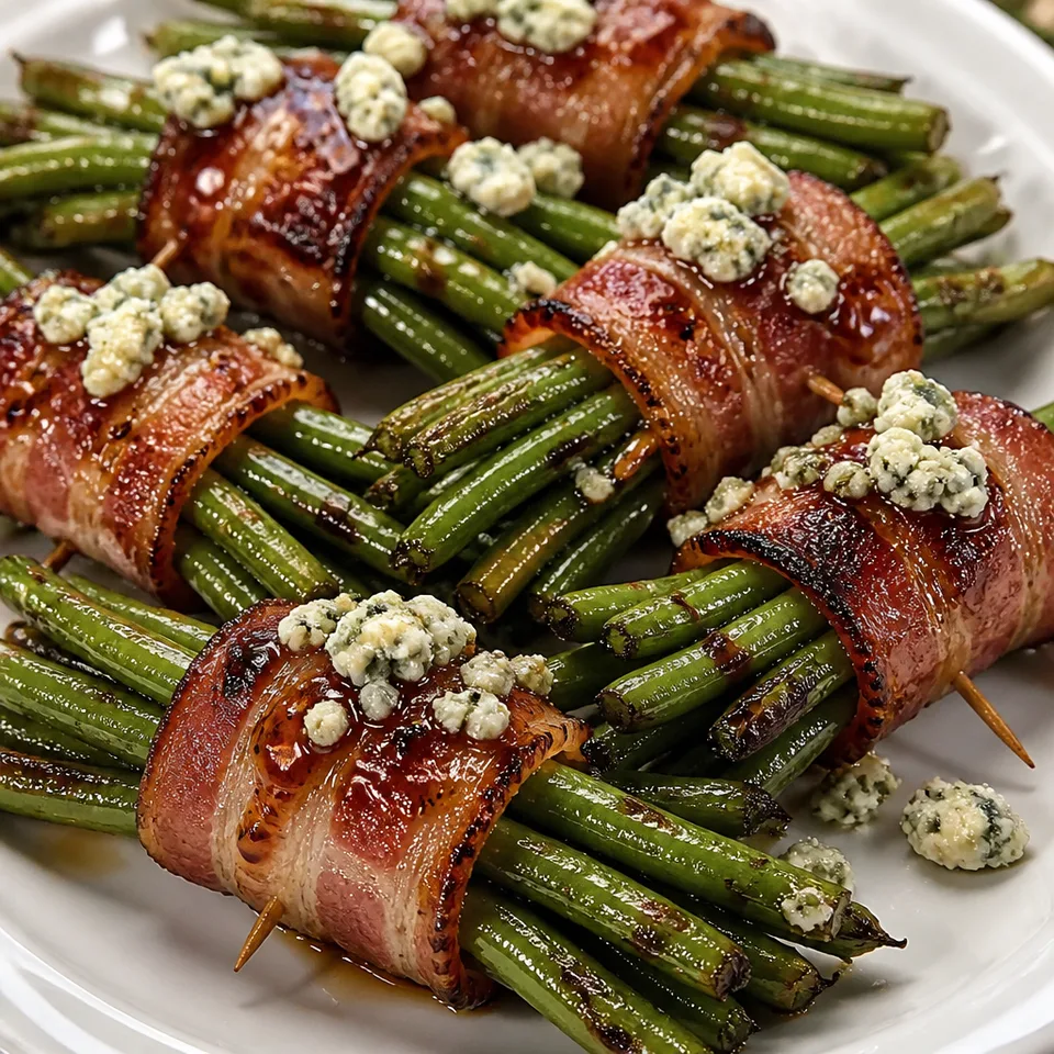 Grilled Bacon Wrapped Green Beans — serving inspiration