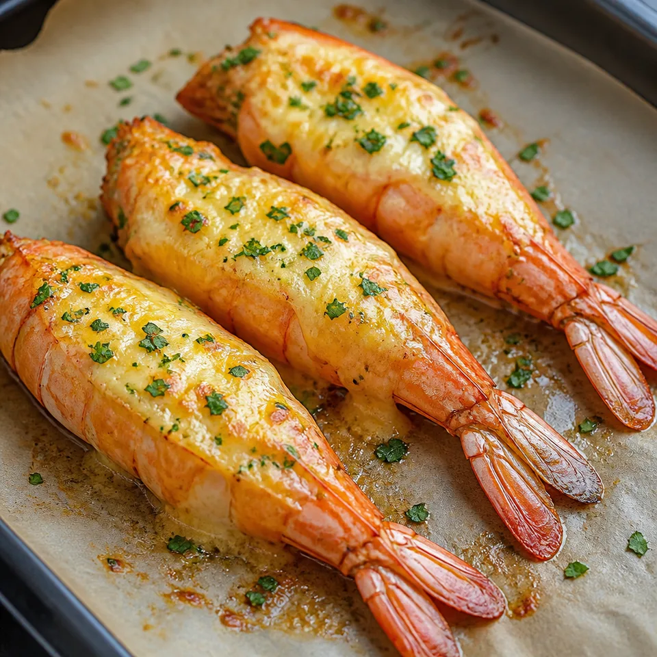 Grilled Cheese Prawns — serving inspiration