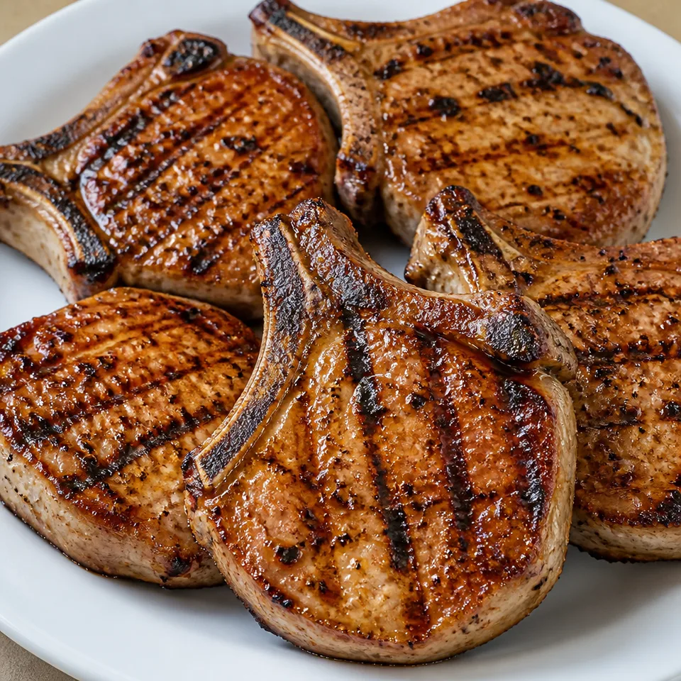 Grilled Pork Chops — serving inspiration