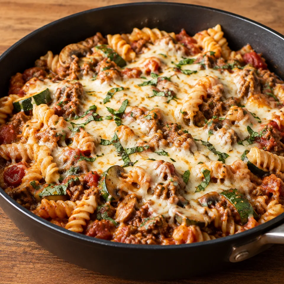Ground Beef Pasta Skillet — serving inspiration