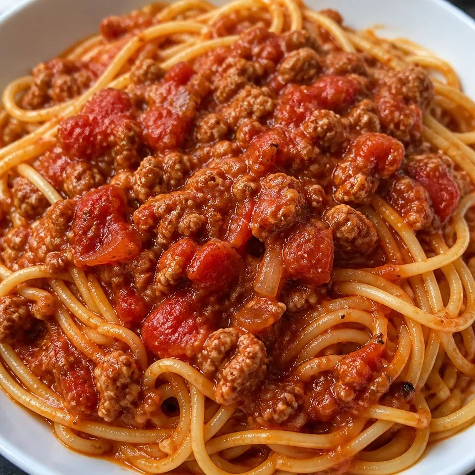 Ground Turkey Spaghetti — serving inspiration