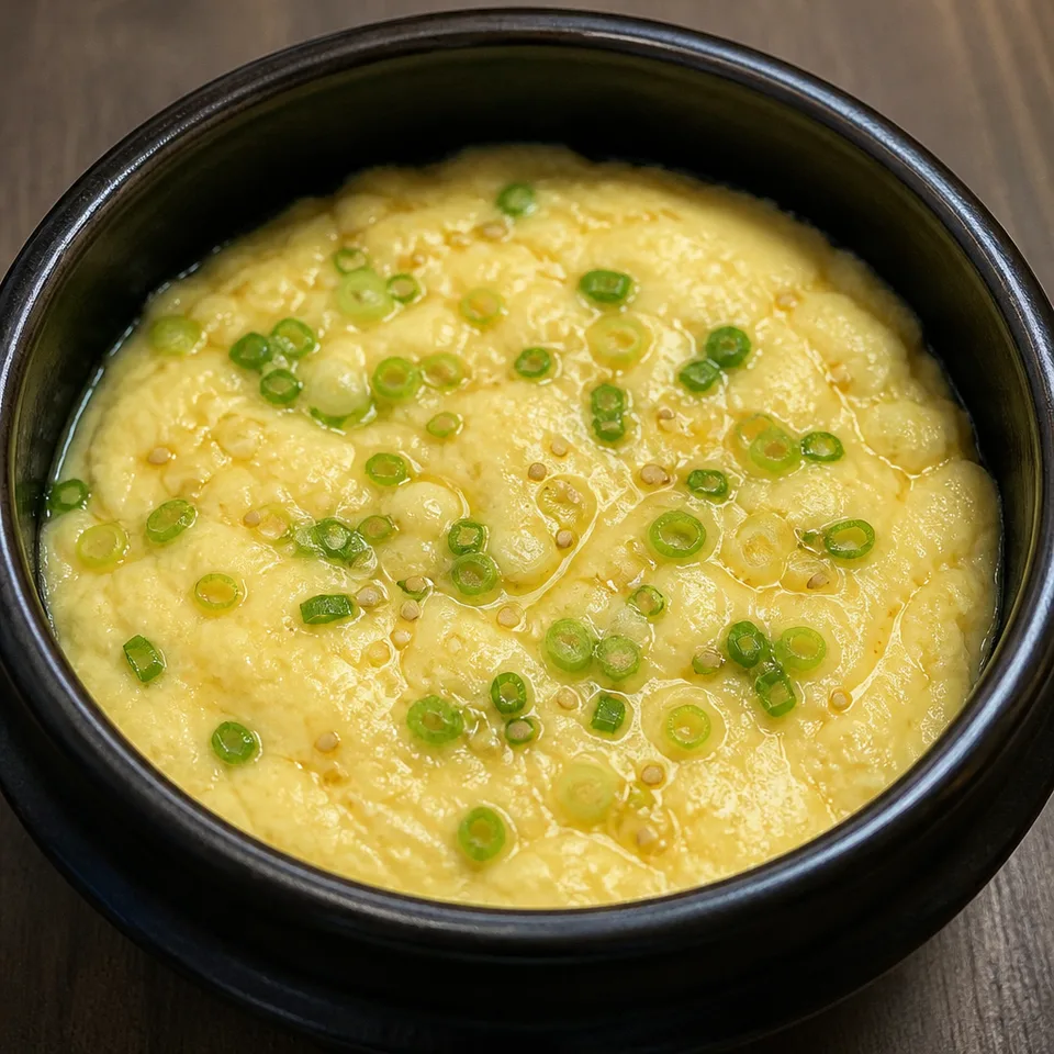 Gyeranjjim (Korean Steamed Eggs) — serving inspiration
