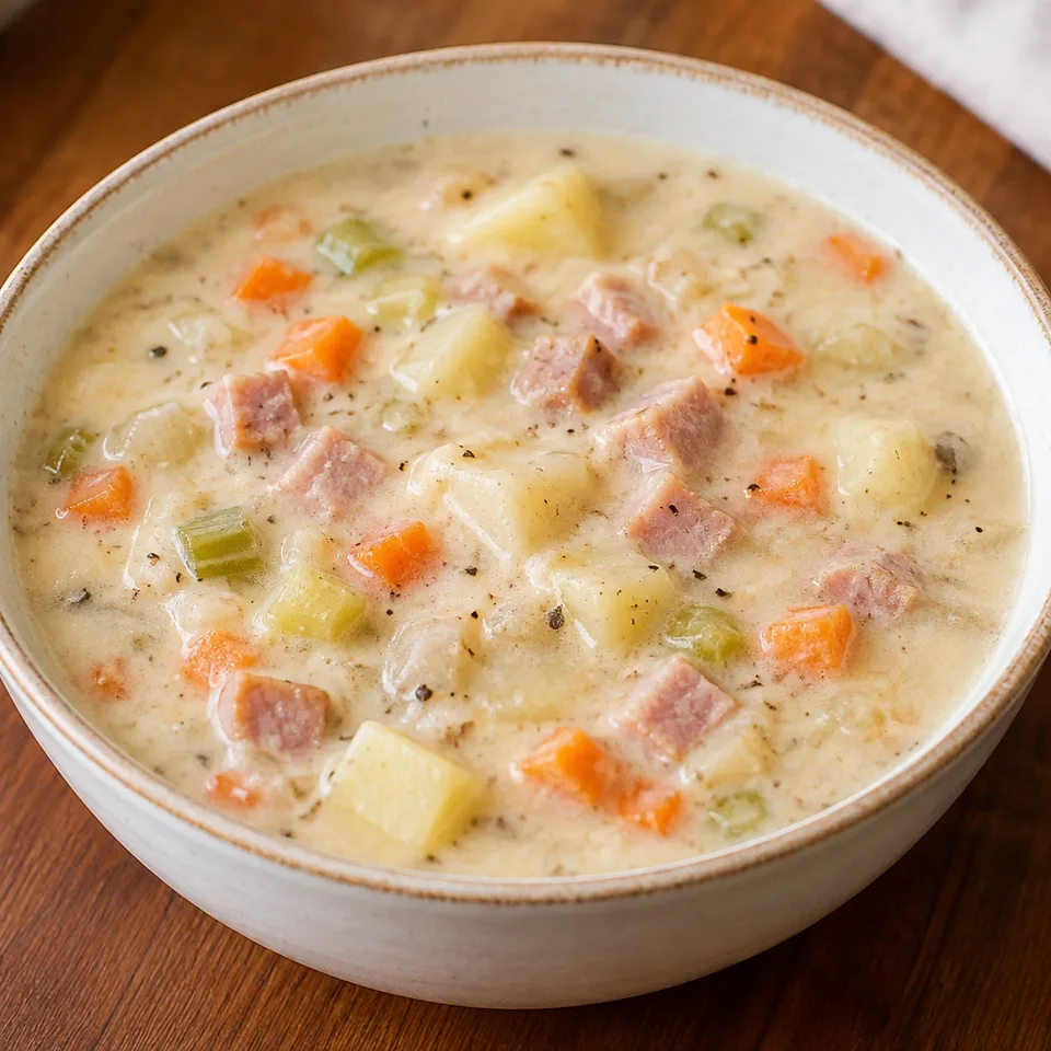 Ham Potato Soup Recipe — serving inspiration
