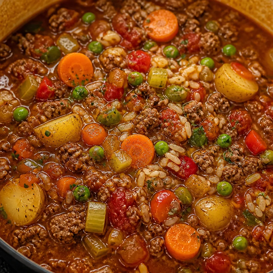 Hamburger Stew — serving inspiration
