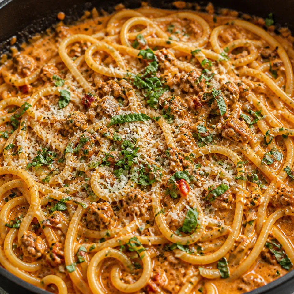Harissa Pasta — serving inspiration