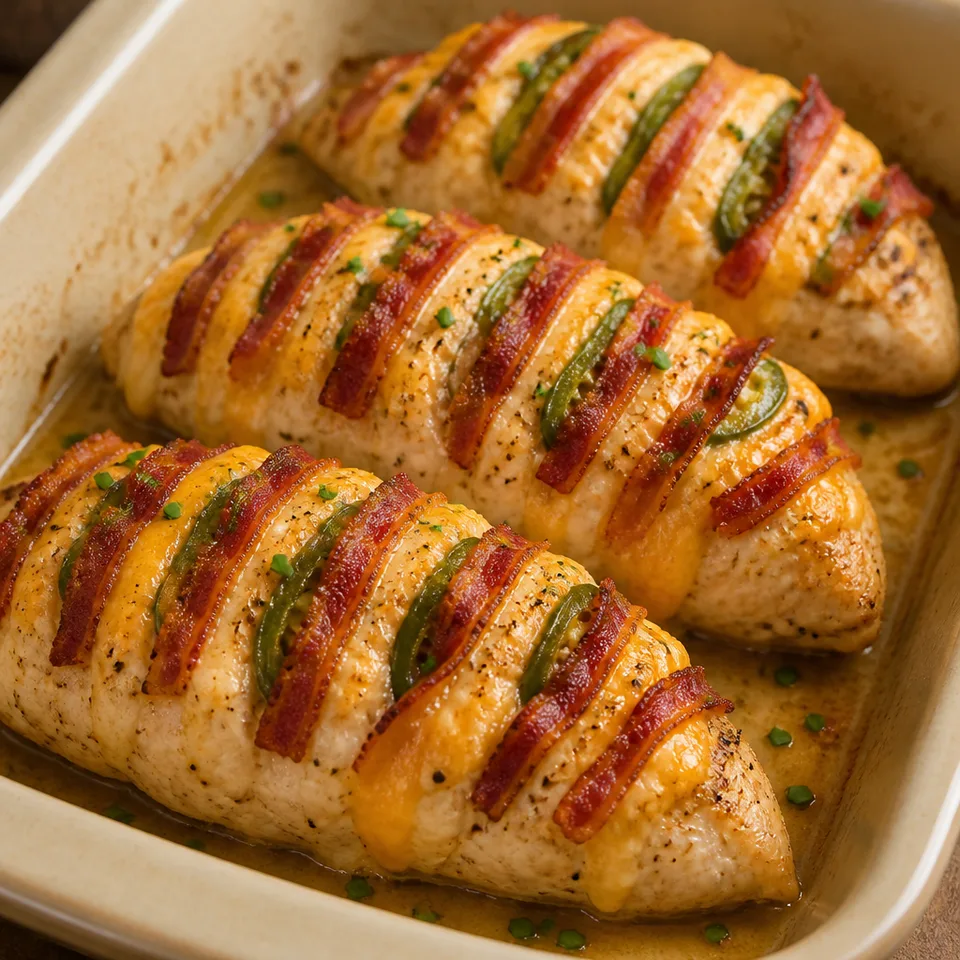 Hasselback Chicken — serving inspiration