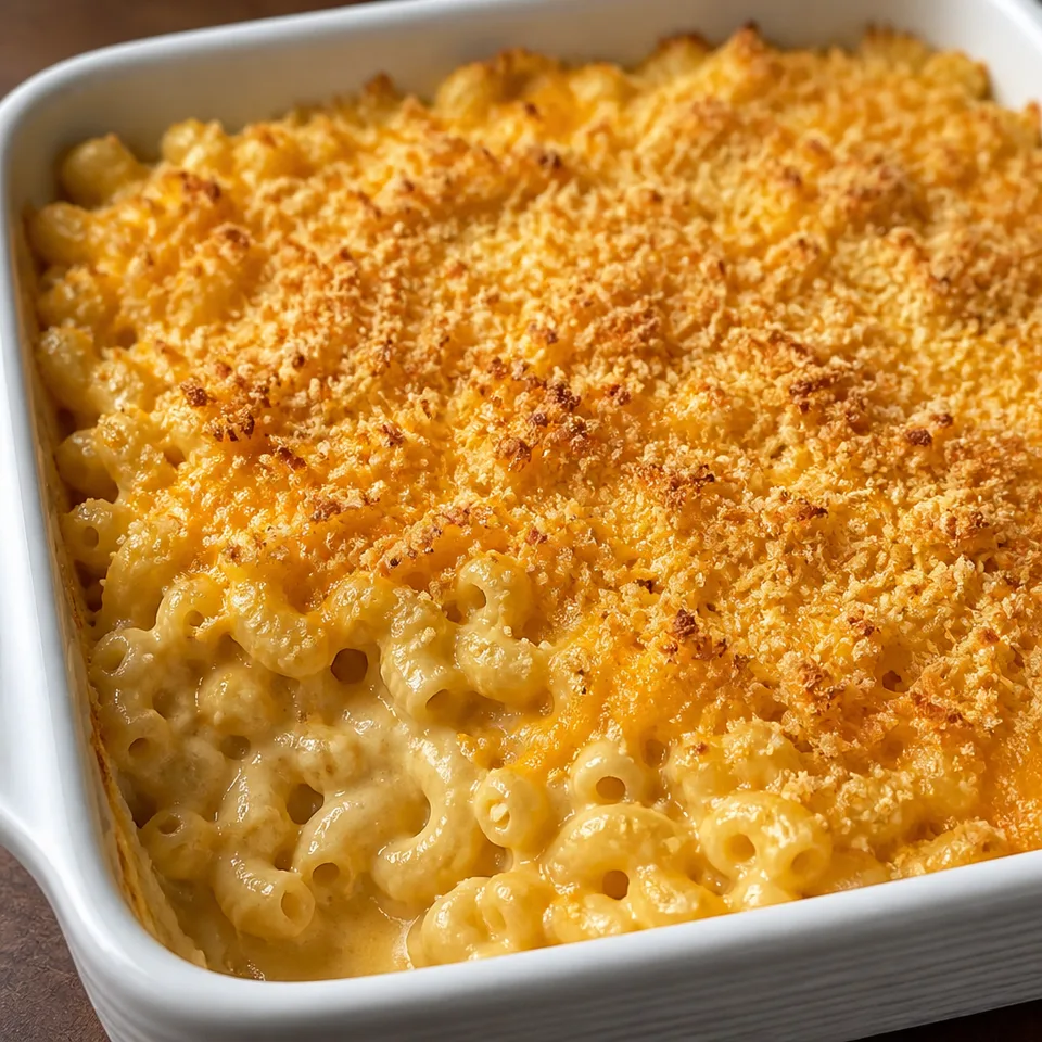 Healthier Baked Mac and Cheese — serving inspiration