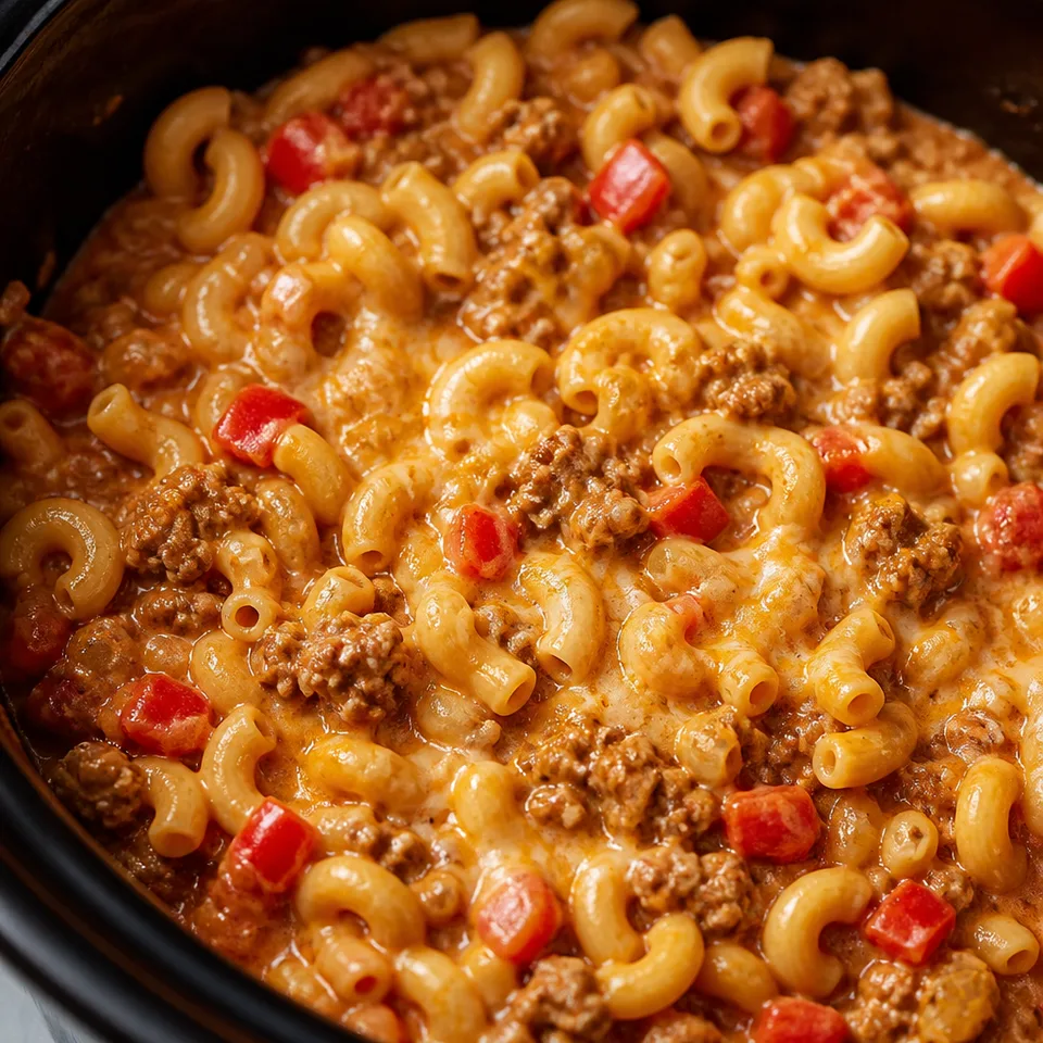Healthier Slow Cooker Hamburger Helper — serving inspiration