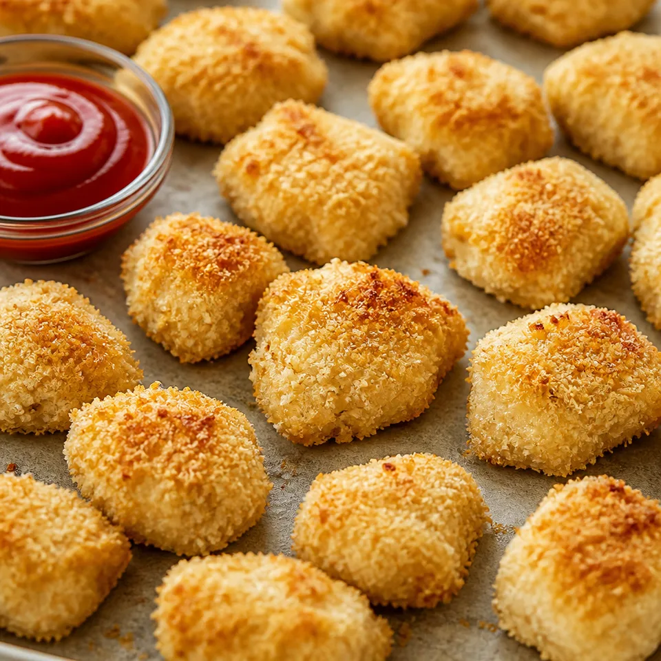 Healthy Baked Parmesan Chicken Nuggets — serving inspiration
