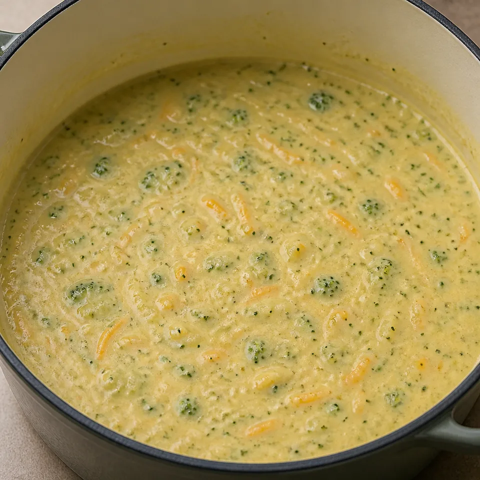 Healthy Broccoli Soup — serving inspiration