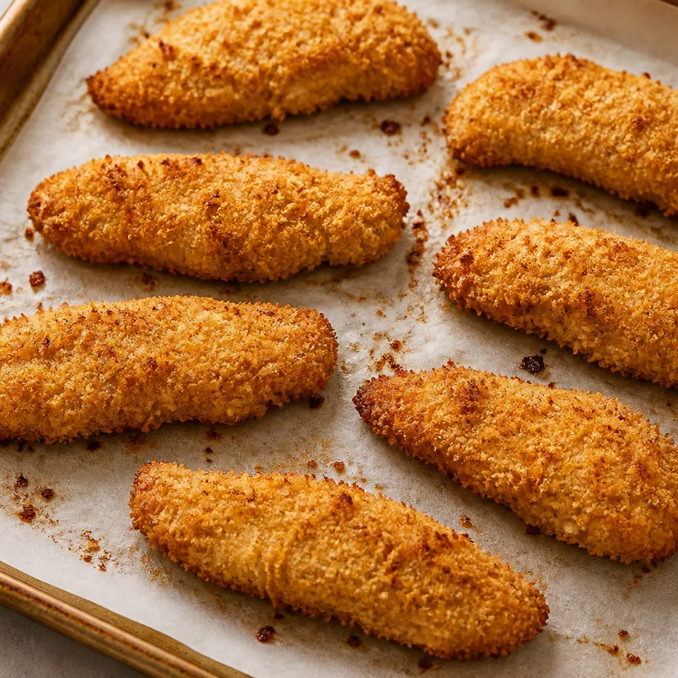 Healthy Homemade Frozen Chicken Strips — serving inspiration