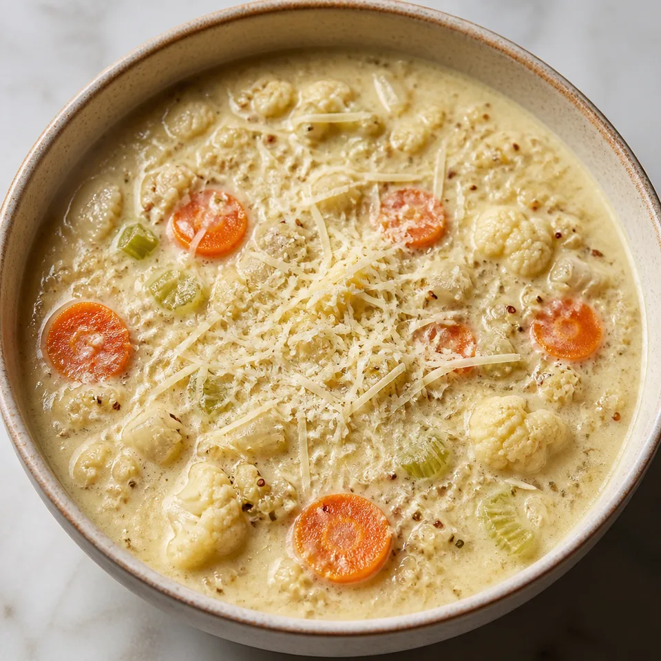 Healthy Quinoa Cauliflower Chowder — serving inspiration