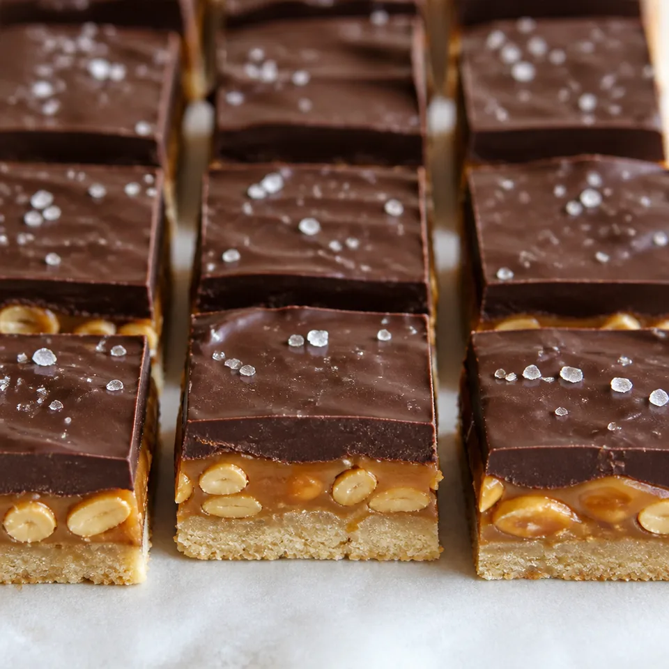 Healthy Snickers Bars (Better than Store-Bought!) — serving inspiration