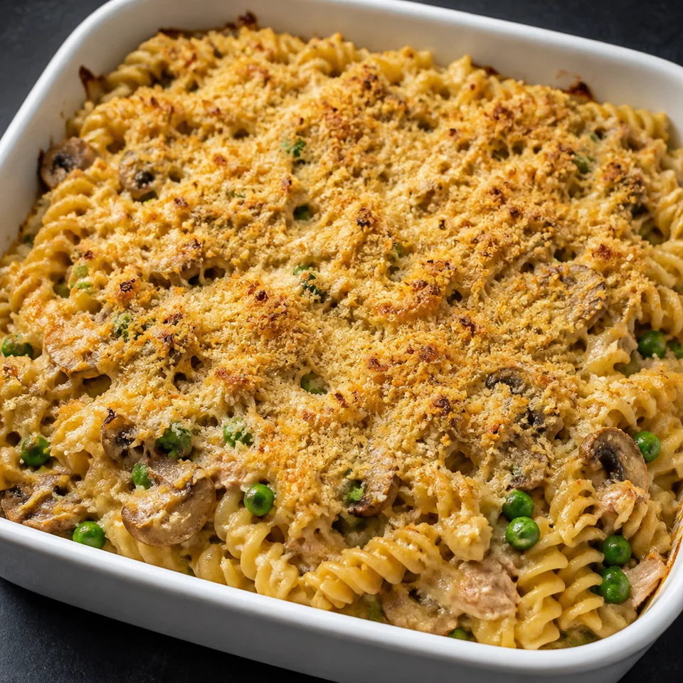 Healthy Tuna Noodle Casserole — serving inspiration