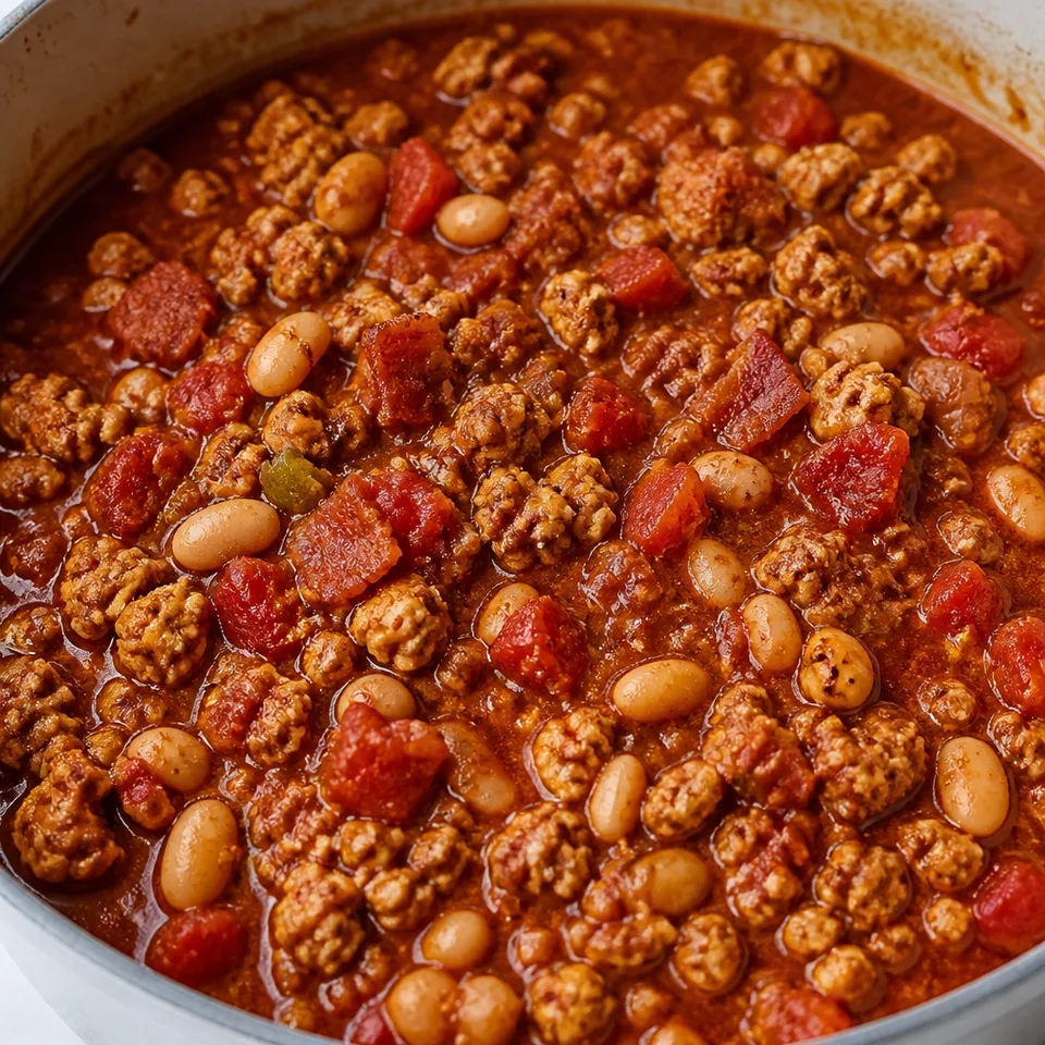 Hearty Turkey Chili — serving inspiration