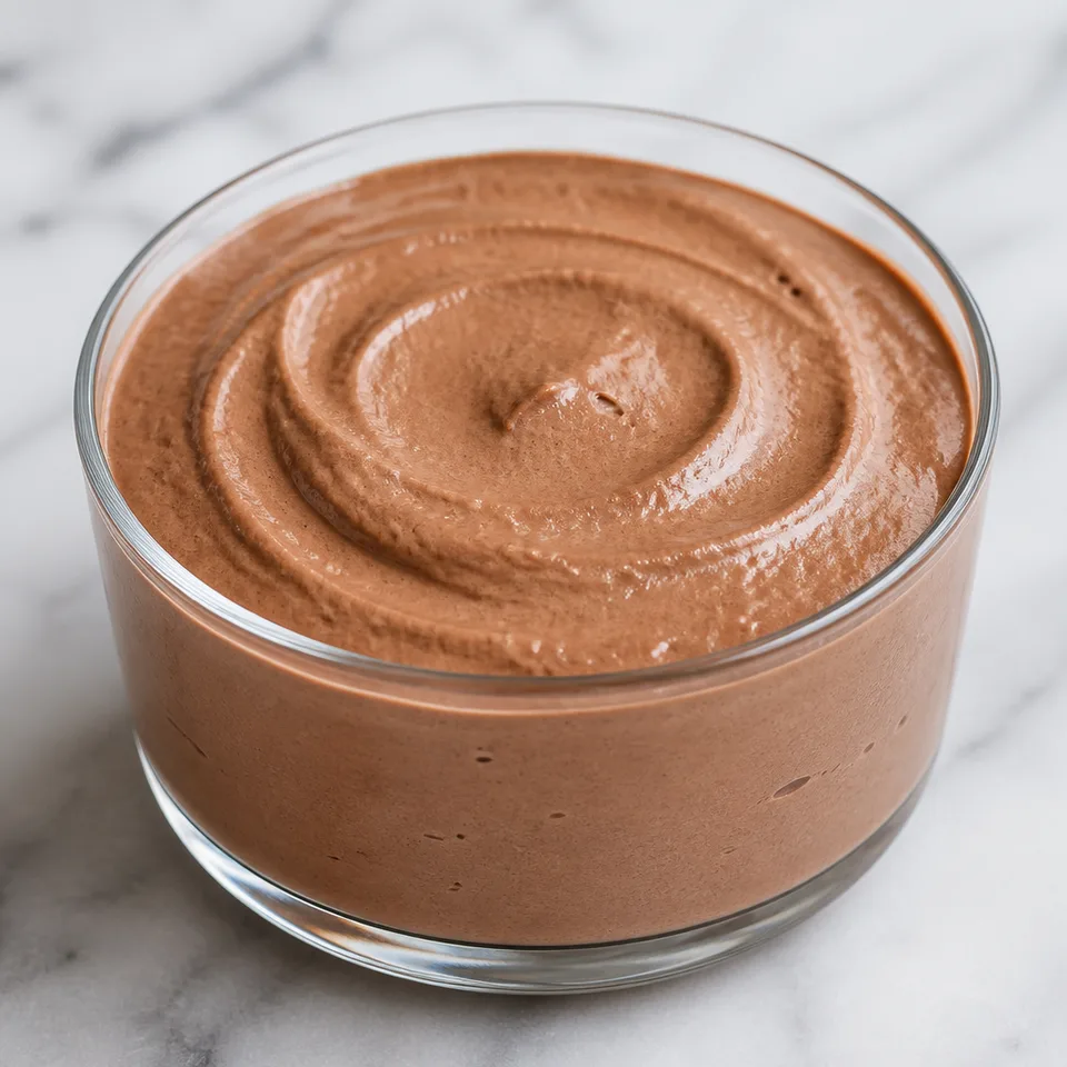 High Protein Chocolate Mousse — serving inspiration