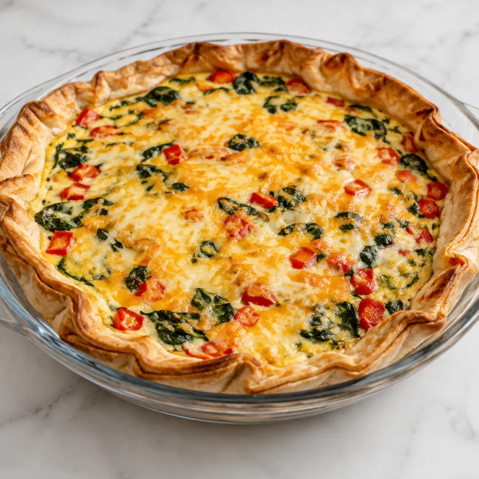 High-Protein Tortilla Quiche — serving inspiration