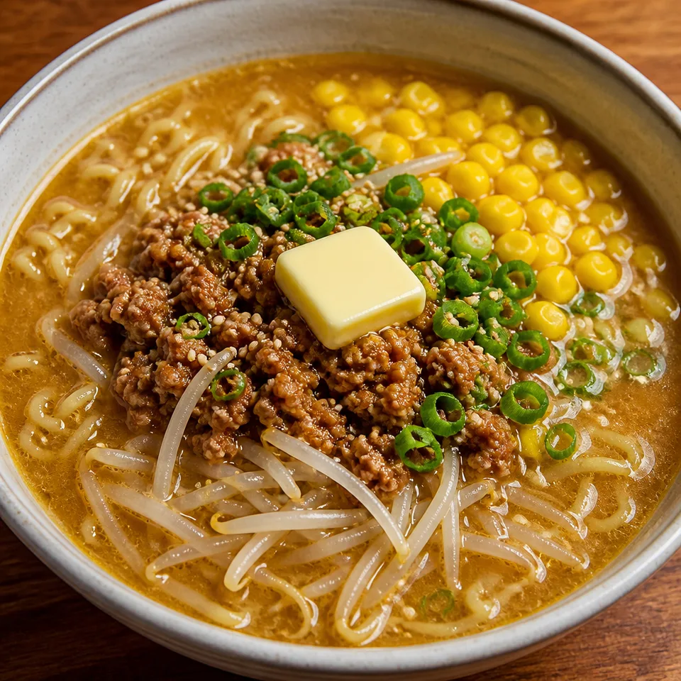 Hokkaido-style Miso Ramen — serving inspiration