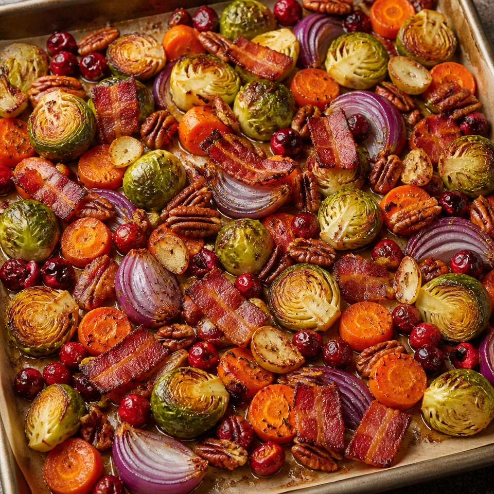 Holiday Roasted Vegetables Recipe — serving inspiration