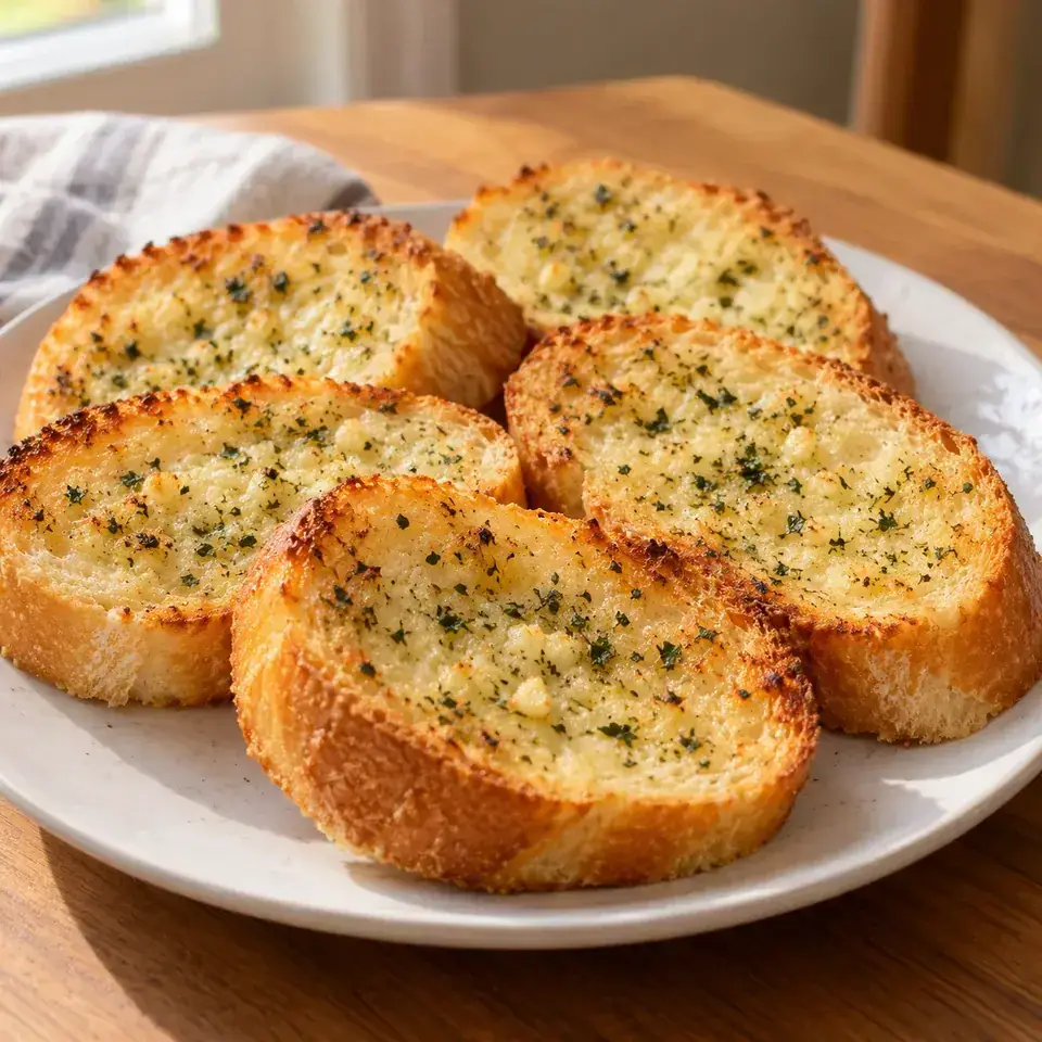 Homemade Freezer Garlic Bread — serving inspiration