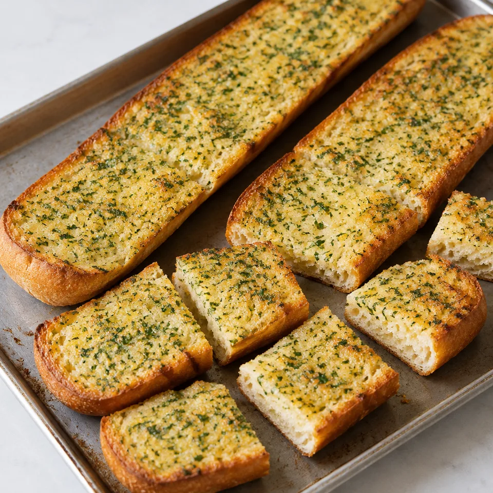 Homemade Garlic Bread — serving inspiration