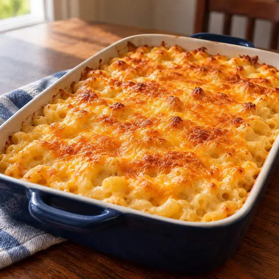 Homemade Mac and Cheese Casserole — serving inspiration