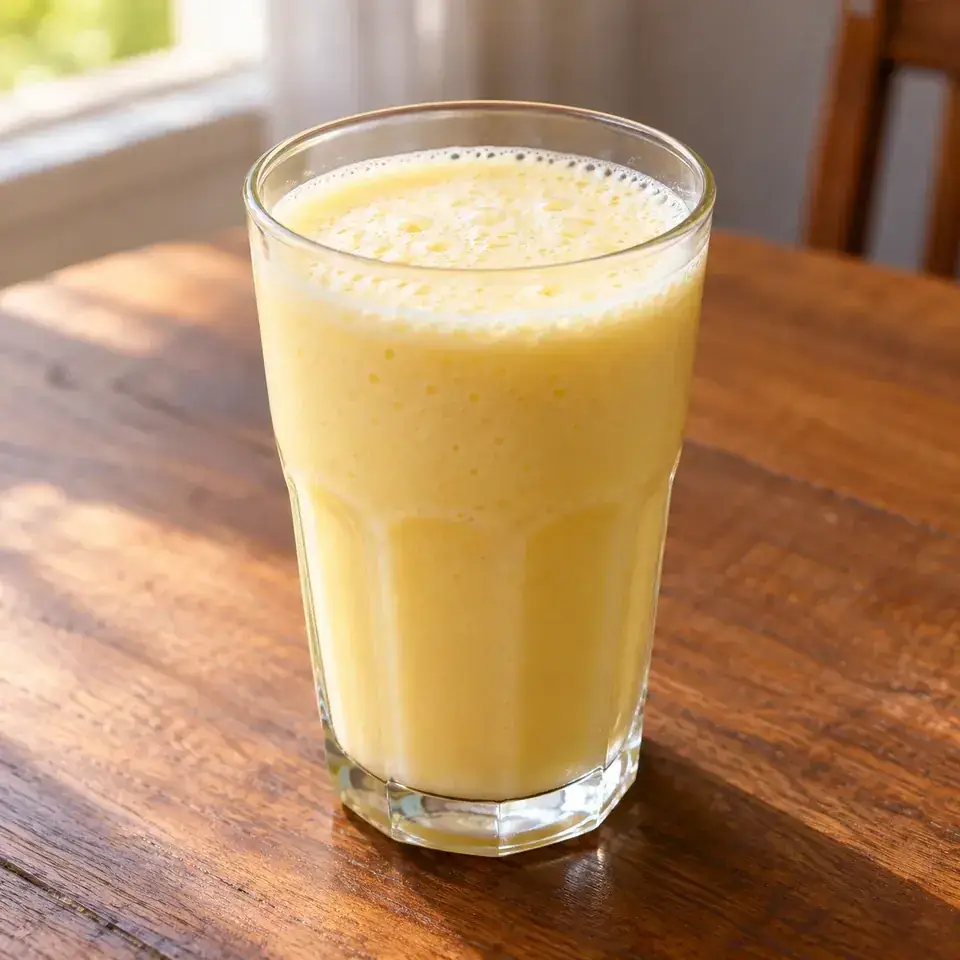 Homemade Pineapple Orange Julius — serving inspiration