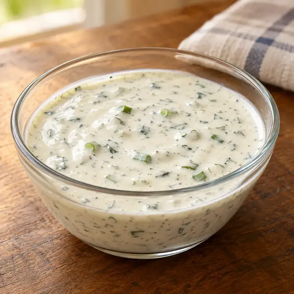 Homemade Ranch Dressing — serving inspiration